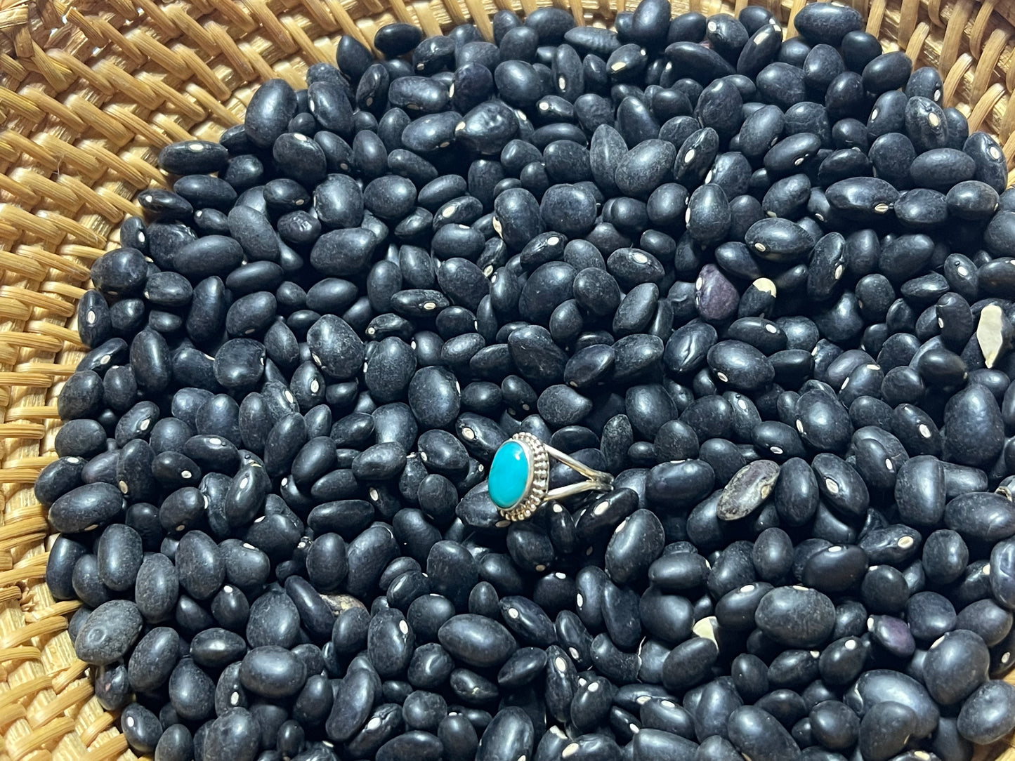 Single Stone Turquoise Ringing