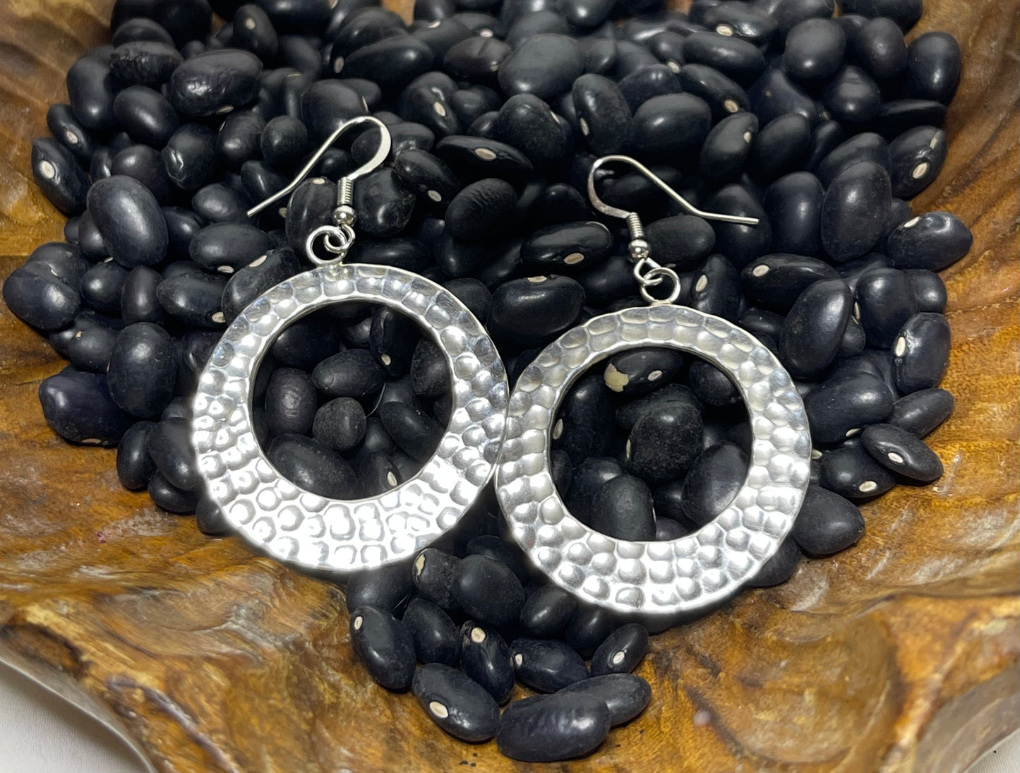 Silver Hoop Earrings