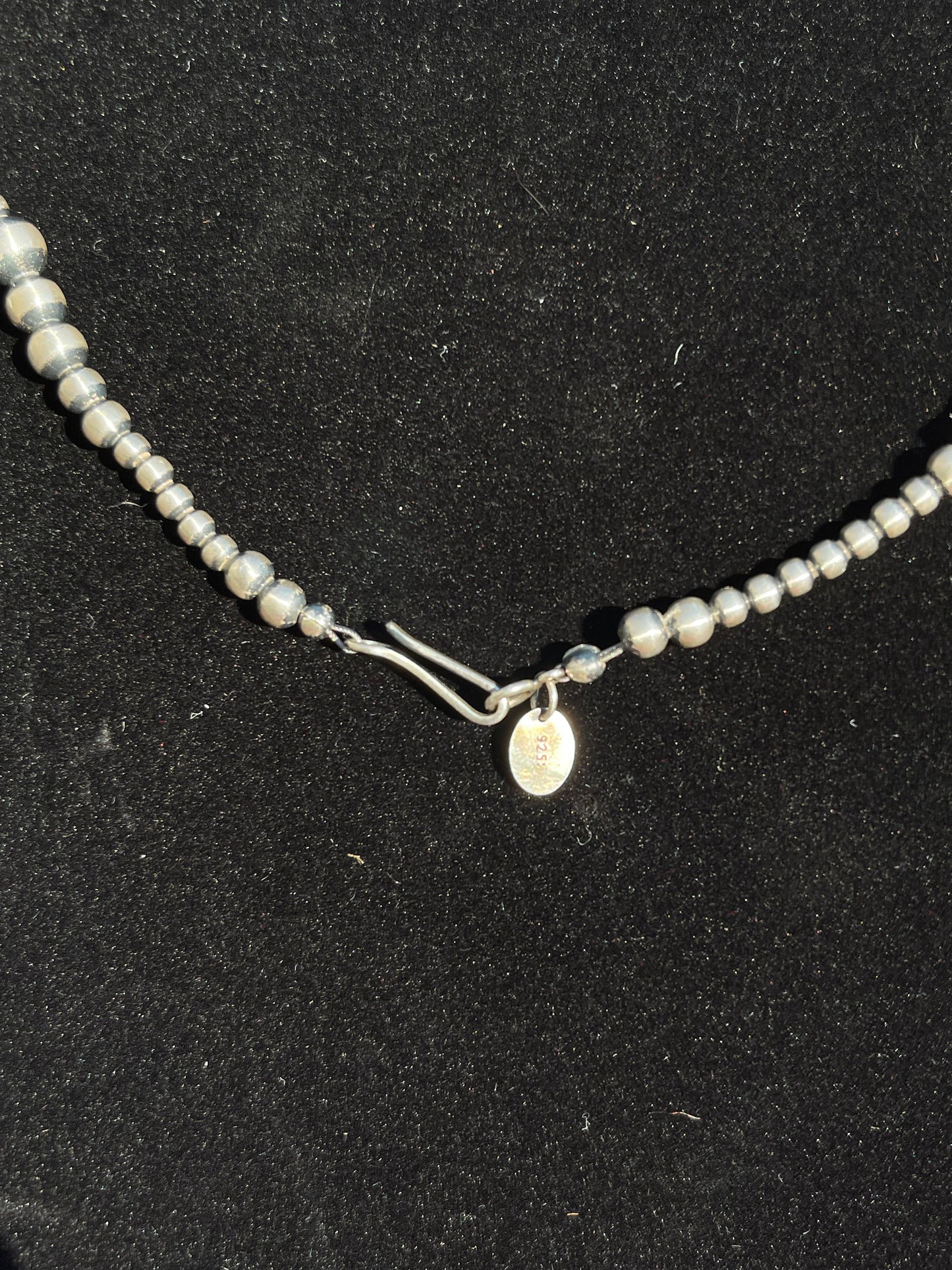 Pearls Necklace with Turquoise Nuggets