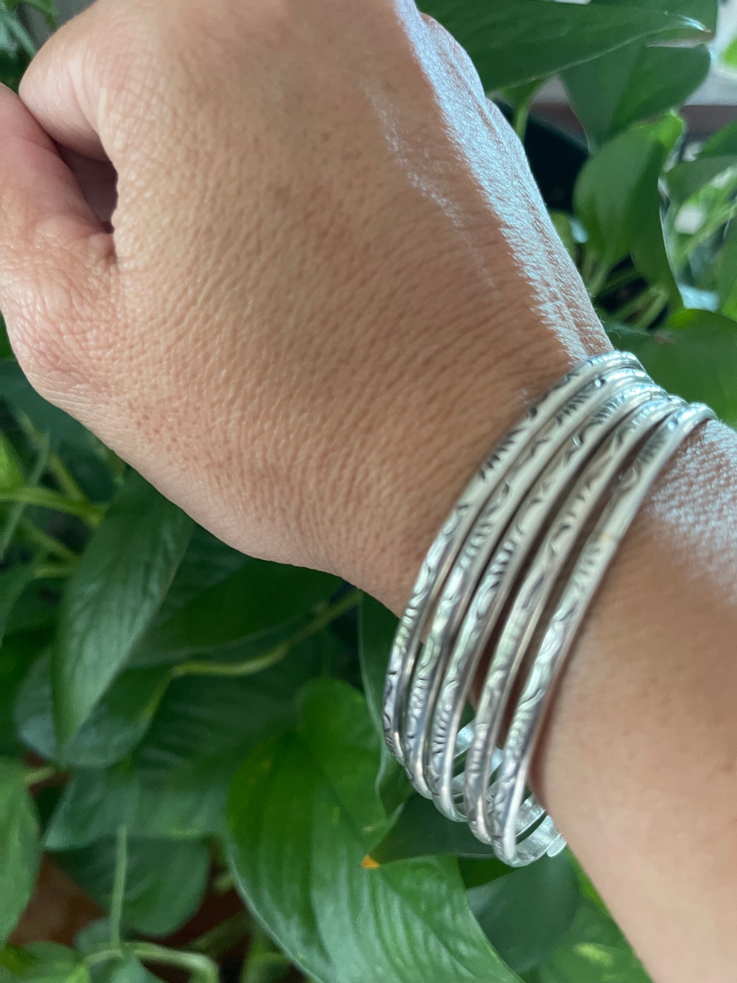 Silver Stacker Bracelet