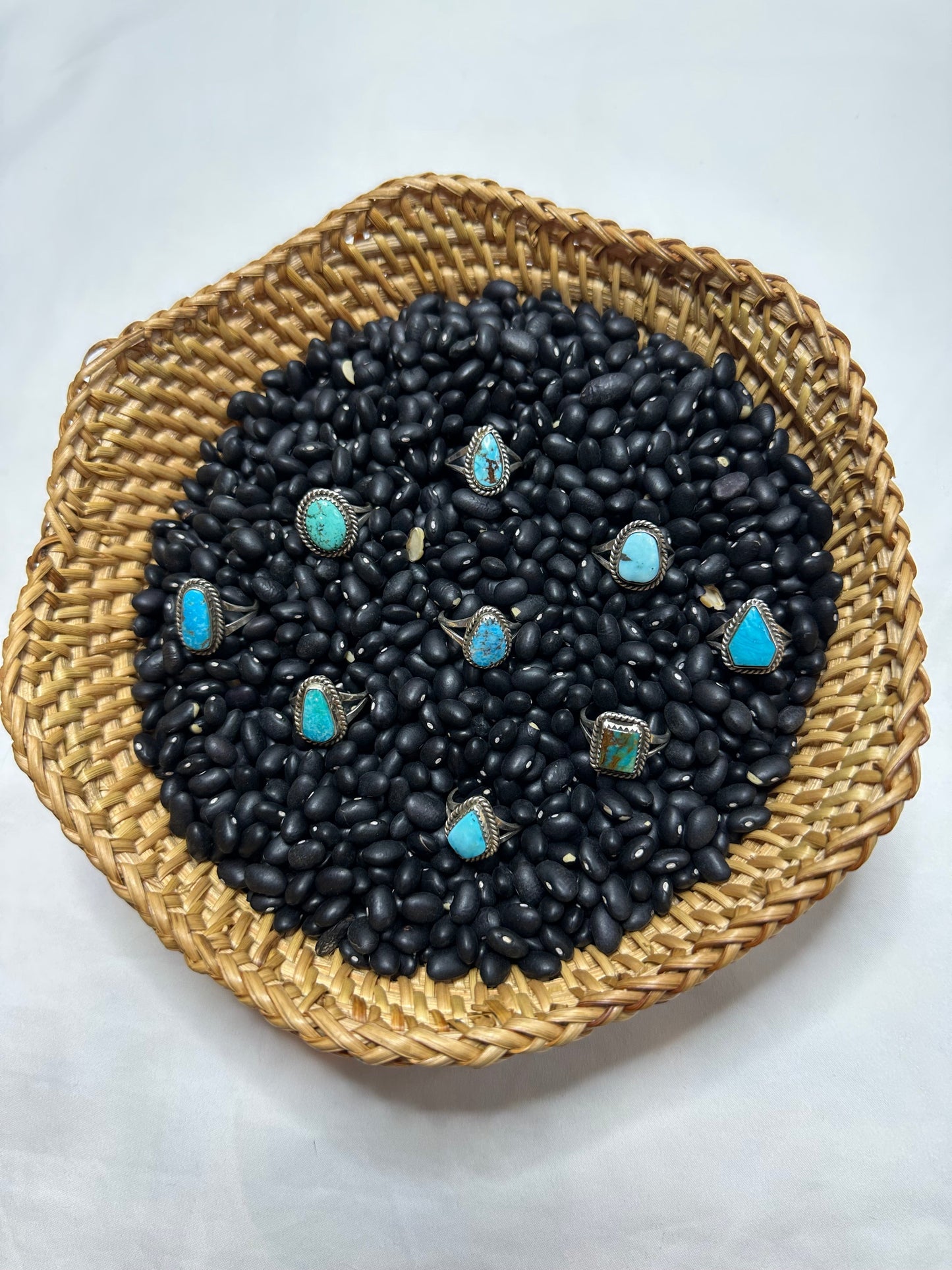 Single Stone Turquoise and Sterling Silver Ring