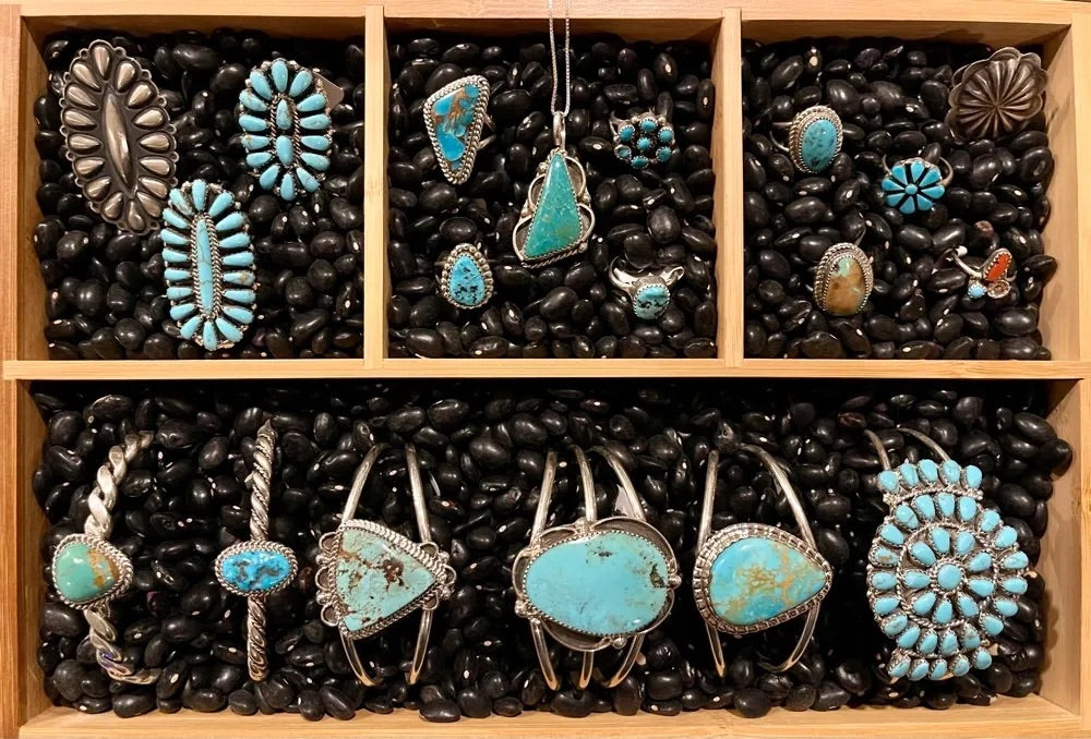 Turquoise Single Stone Rope Bracelet