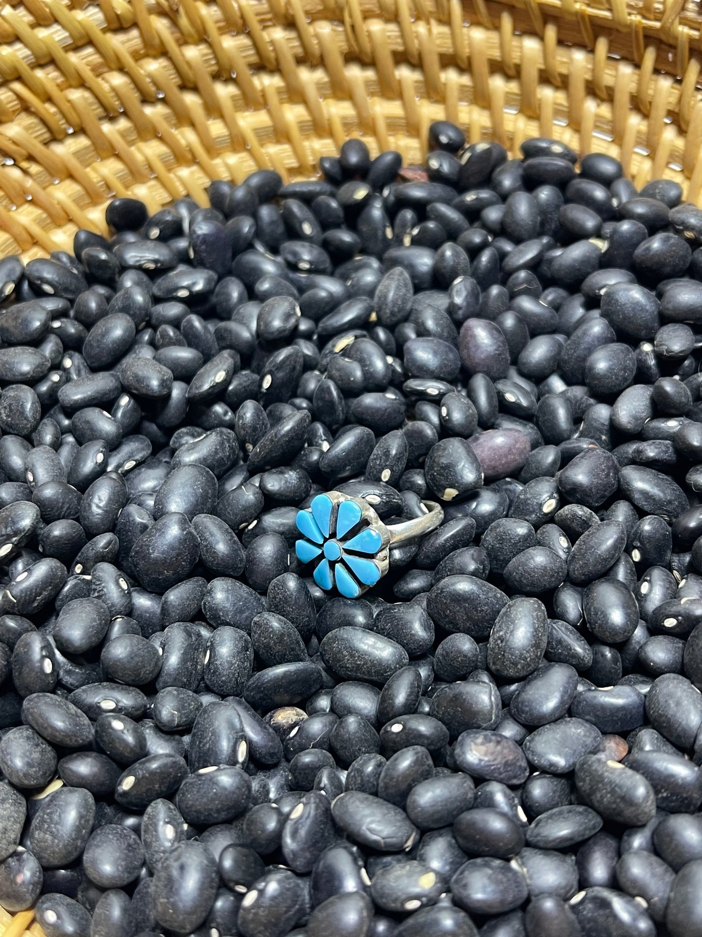 Zuni Flower Ring