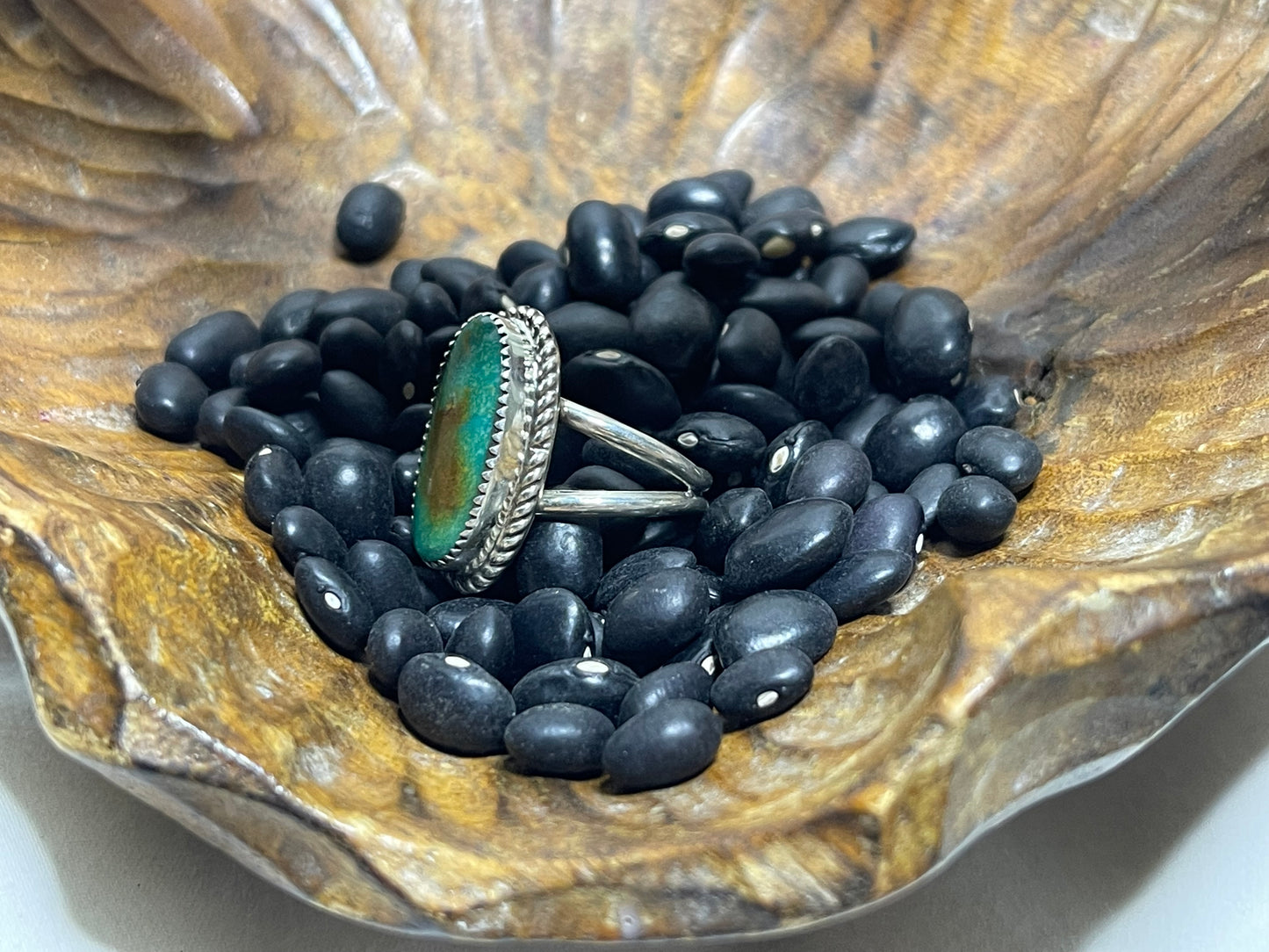 Single Stone Oval Ring
