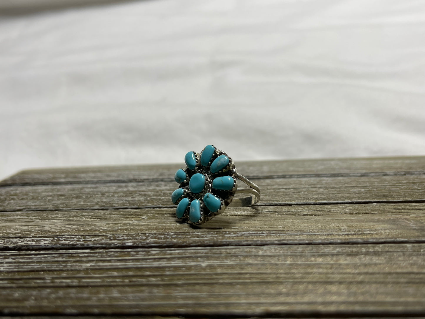 Cluster Flower Ring