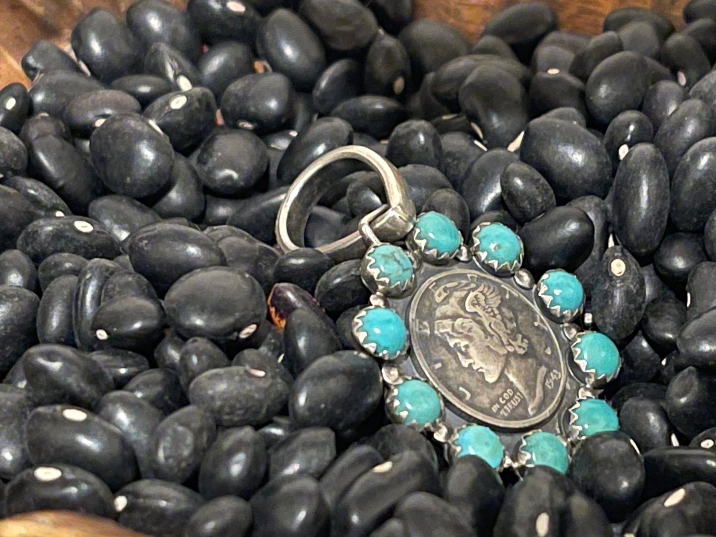 Liberty 1943 Dime Coin Pendant