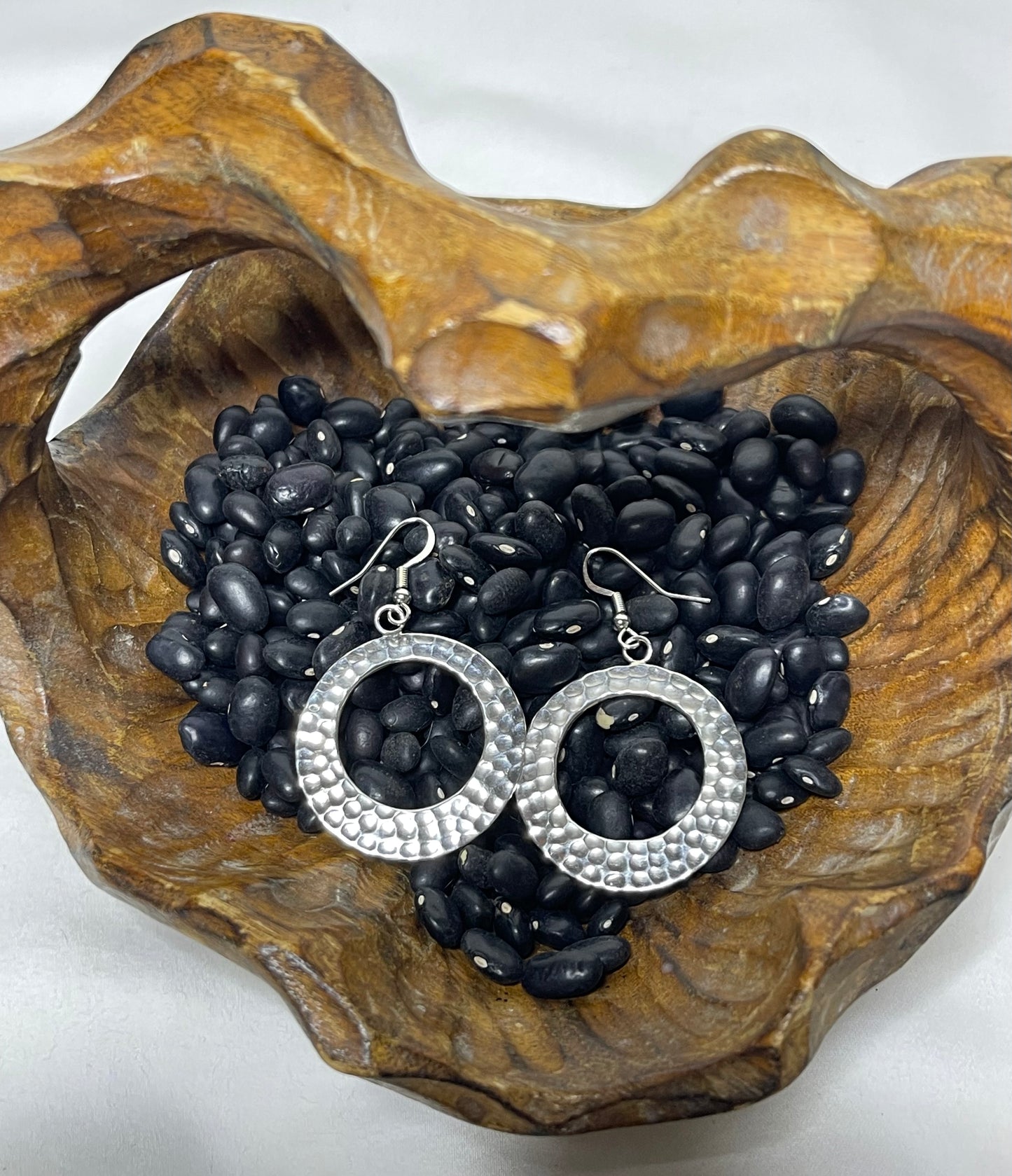 Silver Hoop Earrings