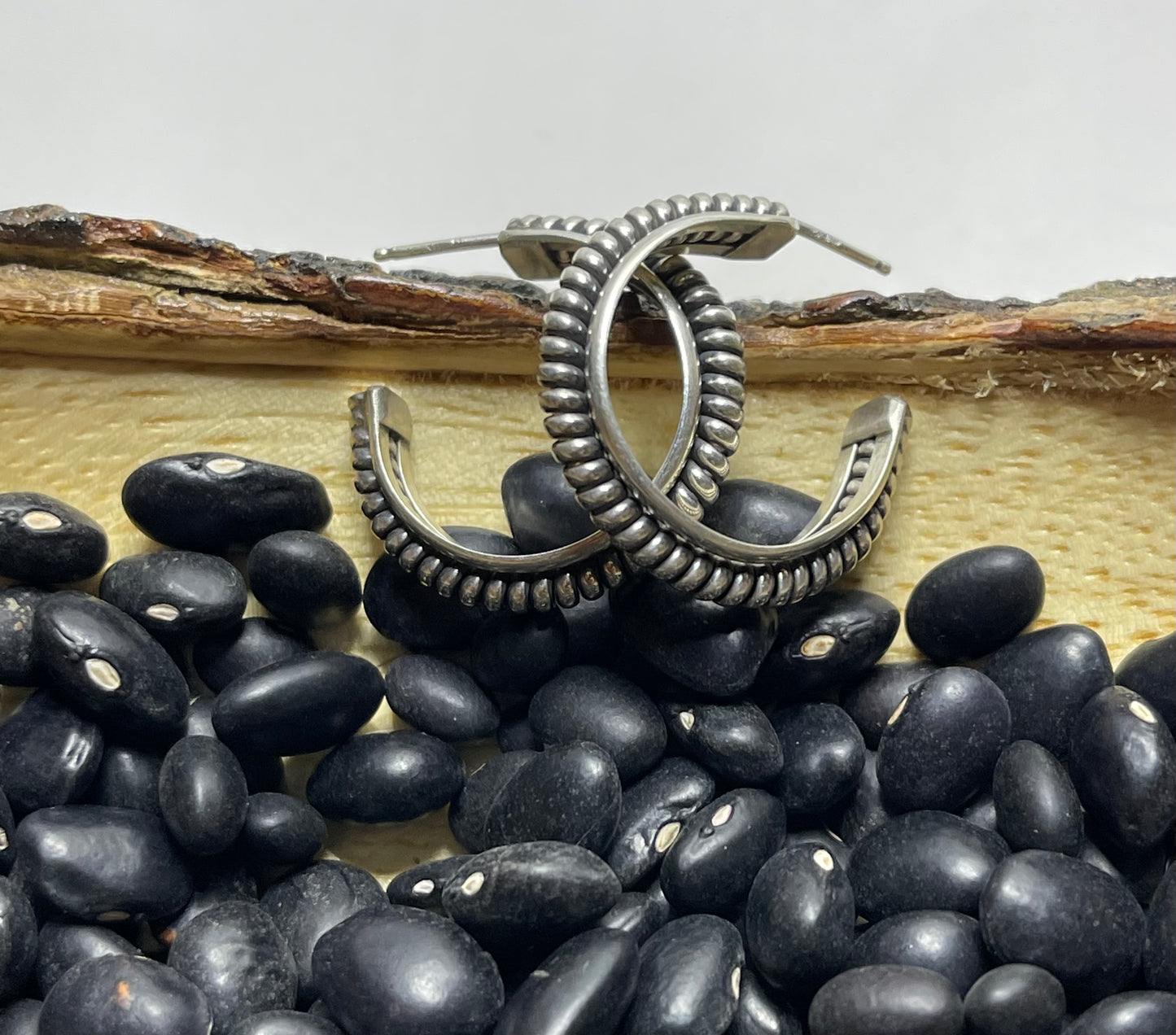 Sterling Silver Hoop Earrings