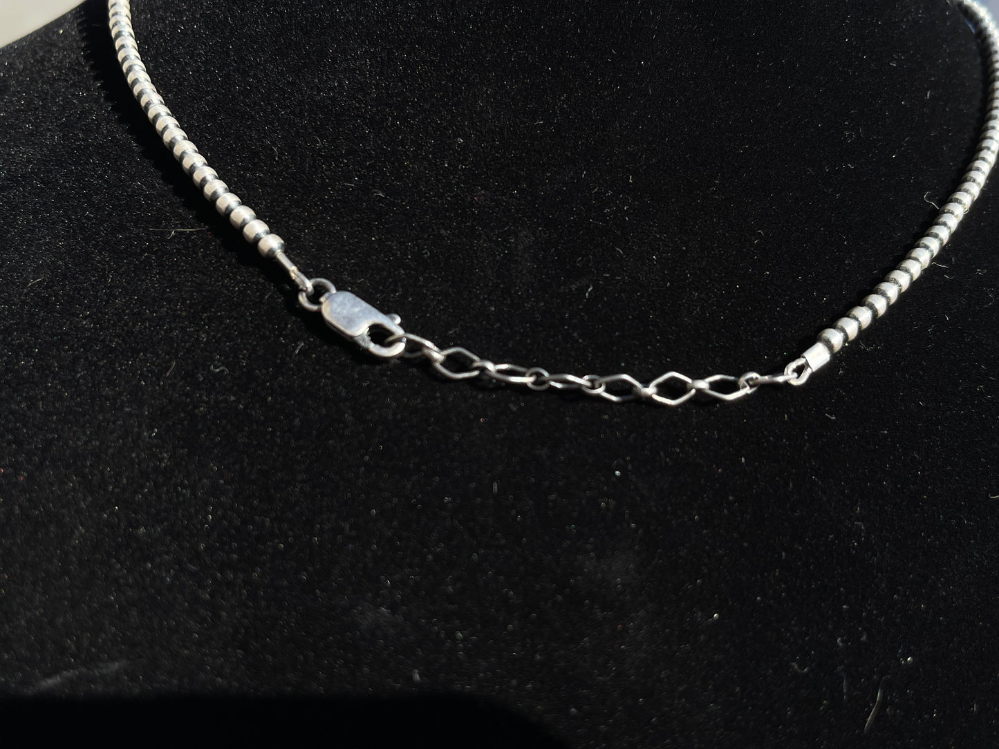4mm Pearls 16" Necklace with Adjustable Clamp