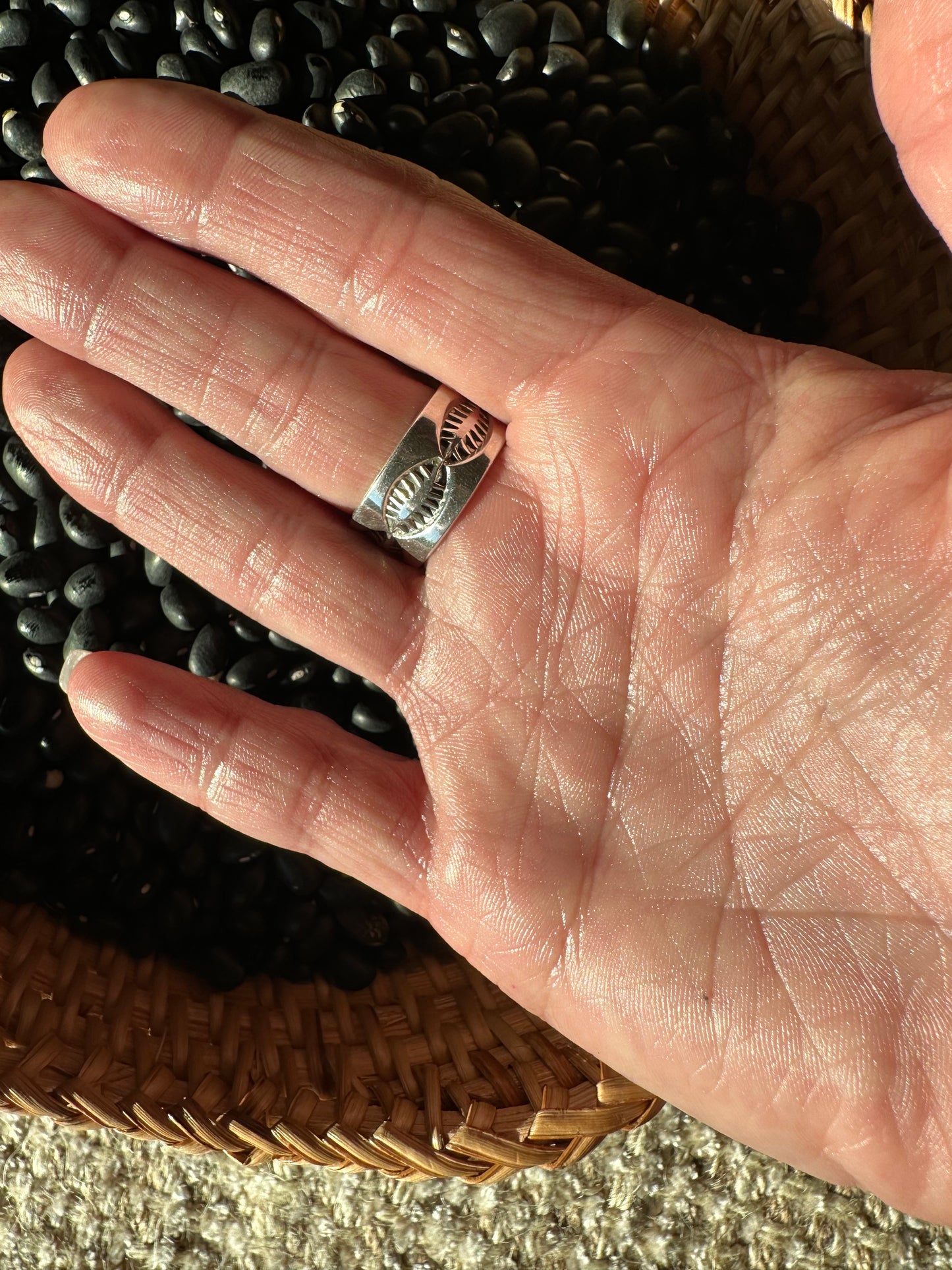 Four Stone Turquoise Statement Ring