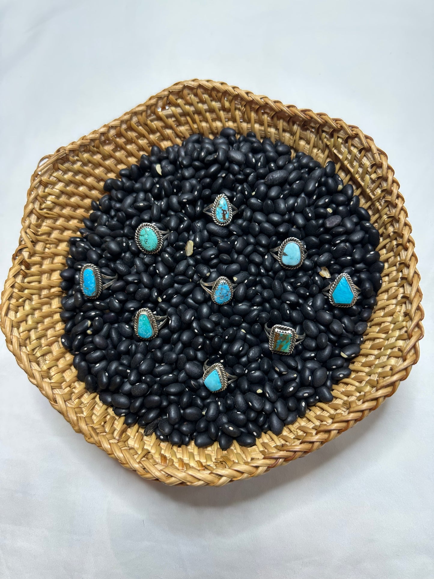 Single Stone Turquoise and Sterling Silver Ring