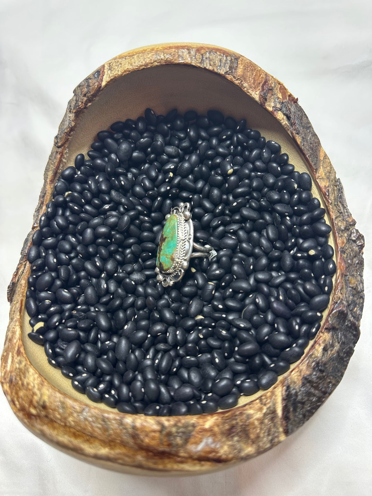 Large Turquoise Single Stone Statement Ring