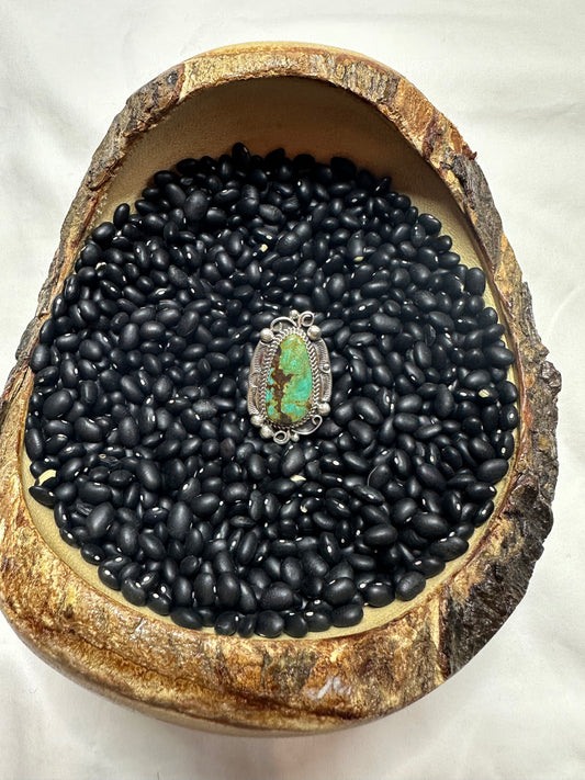 Large Turquoise Single Stone Statement Ring
