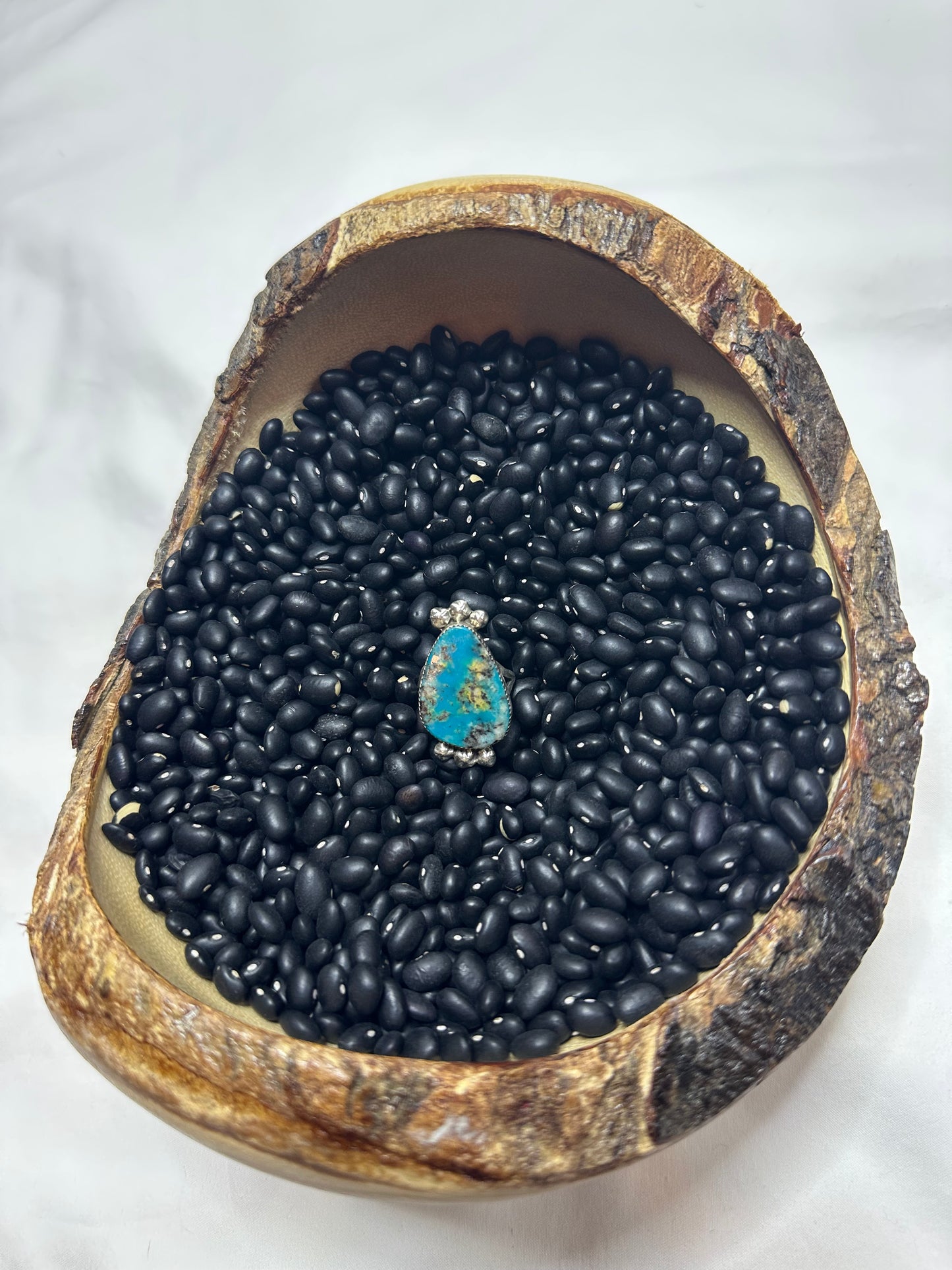 Large Turquoise Single Stone Statement Ring